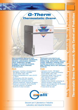 Scheda Galli G-Therm