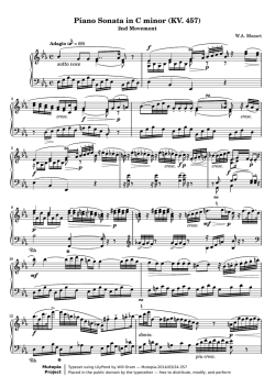 Piano Sonata in C minor (KV. 457)