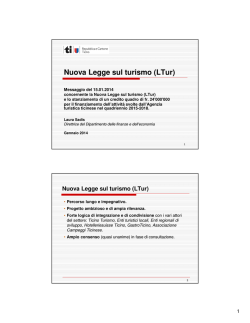 Presentazione Laura Sadis