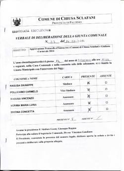 Carnevale 2014 - Comune di Chiusa Sclafani