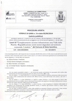 #nsmr tqlkrl,z - Comune di Gioia Sannitica
