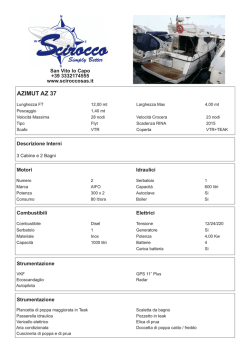AZIMUT AZ 37 - sciroccosas.it
