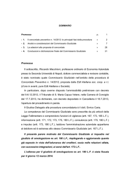 Finora abbiamo vissuto esclusivamente in un mondo di