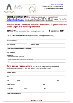 Appalto Numero: Nome: Tipo Appalto: Tipo procedura 25505