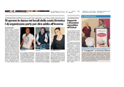 Comunicato Concorso Sport