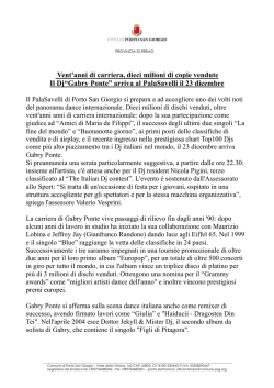 Pubblicazione decreto di aggiudicazione definitivo