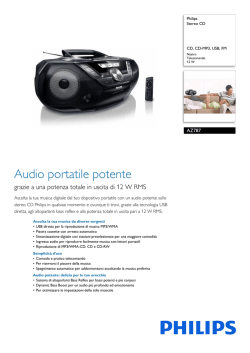 Modulo per la presentazione della manifestazione di interesse