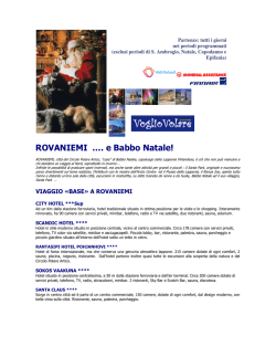 Programma - ANCI Sardegna