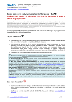 locandina del corso - Dipartimento di Matematica