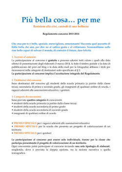 programma dell`evento