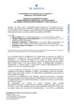 Progettare una base di dati. Dalle specifiche informali alle tabelle