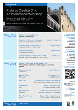 "Chiamati a trasformare il mondo Borgata Paradiso" n