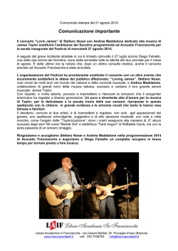 Comune di Sassuolo Comitato Unico di Garanzia per le Pari