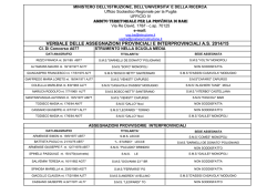 Leggi il programma completo