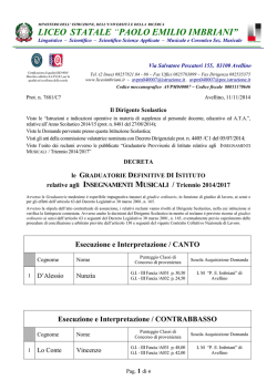 Elezioni componenti elettive del Consiglio Superiore della Pubblica