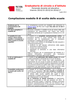 ASSEMBLEA GENERALE ORDINARIA 2015