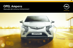 Infotainment system Ampera, v.8 (rev 3), it-IT (Work nr: PP
