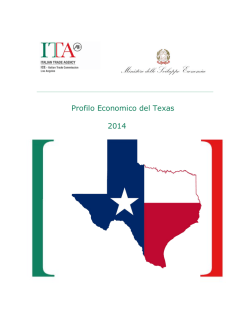 Profilo Economico del Texas 2014