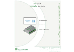 scarica il manuale - Dallagiovanna sas