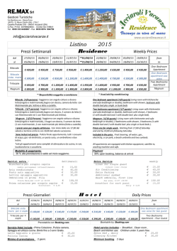 RE.MAXSrl - Acciaroli Vacanze