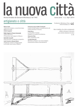 "La Nuova Citt&agrave; n. 2/IX, 2014", pdf gratuito