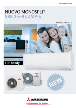 SRK 25~45 ZMP-S NUOVO MONOSPLIT