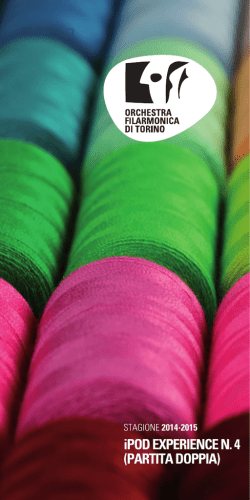 iPOD EXPERIENCE N. 4 - Orchestra Filarmonica di Torino