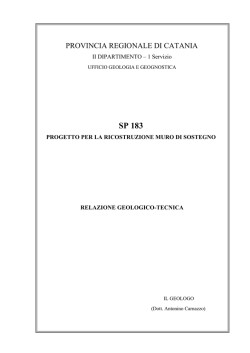 SP 183 - Provincia Regionale di Catania