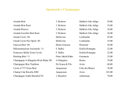 Spumanti e Champagne