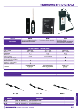 TERMOMETRI DIGITALI