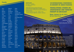 ANGIOGENESI programma 2015 7