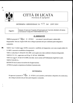 CITTA DI LICATA - Comune di Licata