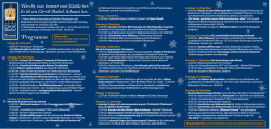 Rahmenprogramm 2014