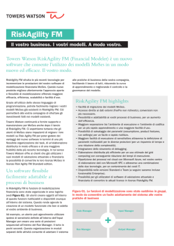 RiskAgility FM - Towers Watson