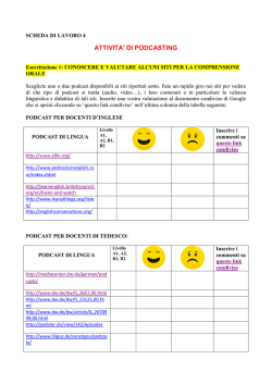 SCHEDA DI LAVORO 4-INGLESE TEDESCO