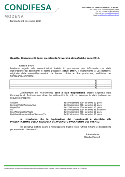 fac-simile - Condifesa Modena
