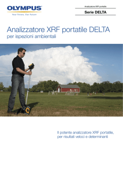Analizzatore XRF portatile DELTA