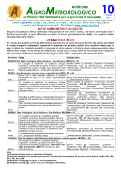 AGRO METEOROLOGICO