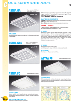 ASTRA GA ASTRA FP ASTRA FO