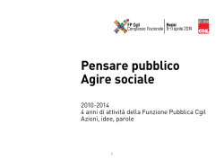 Download bilancio - Funzione Pubblica Cgil