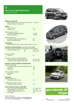 VW Touran 1400 TSI EcoFuel