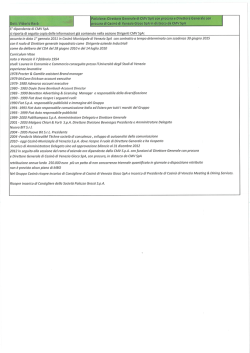 Dott. Vittorio Rav&agrave; VW 7 7 brocura di Casin&ograve; di Venezia Gioco SpA