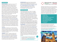 TI ASPETTIAMO! - Benvenuto a Bordo