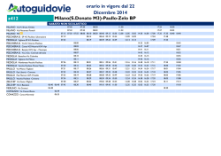 z412 Milano(S.Donato M3)-Paullo-Zelo BP orario in - Milano sud-est