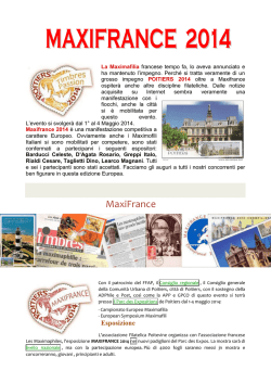 MAXIFRANCE 2014 - AIM - Associazione Italiana di Maximafilia