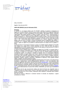scarica il documento - ST Wi-Net