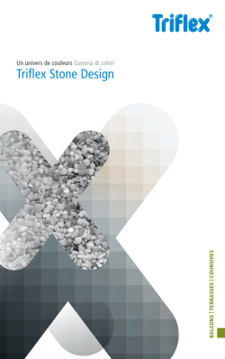 Triflex Stone Design nuancier