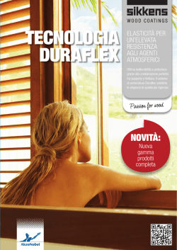 Duraflex IT - Home - Sikkens Wood Coatings