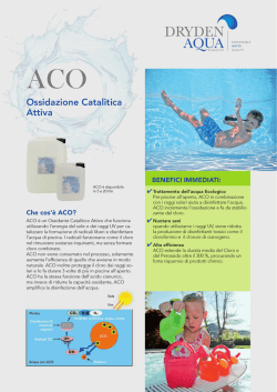 Ossidazione Catalitica Attiva - the Dryden Aqua Pools Website