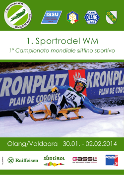 1. Sportrodel WM - issu - international sledge sports union